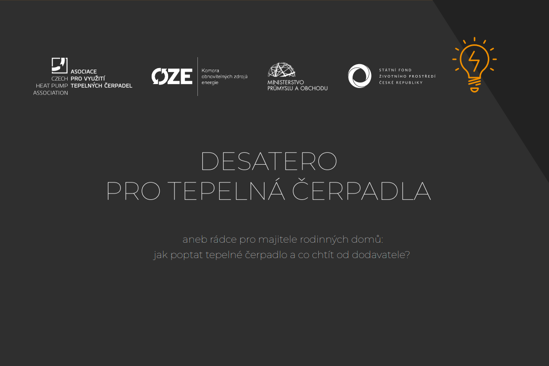 Desatero pro tepelná čerpadla