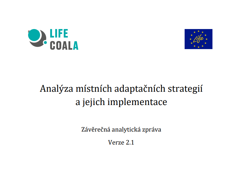 Analýza místních adaptačních strategií a jejich implementace