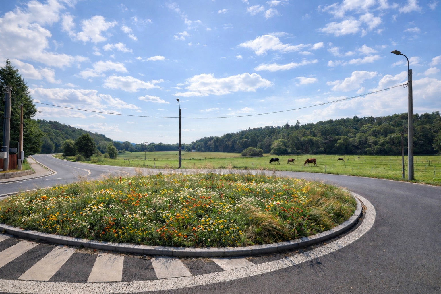 Ozelenění objezdů