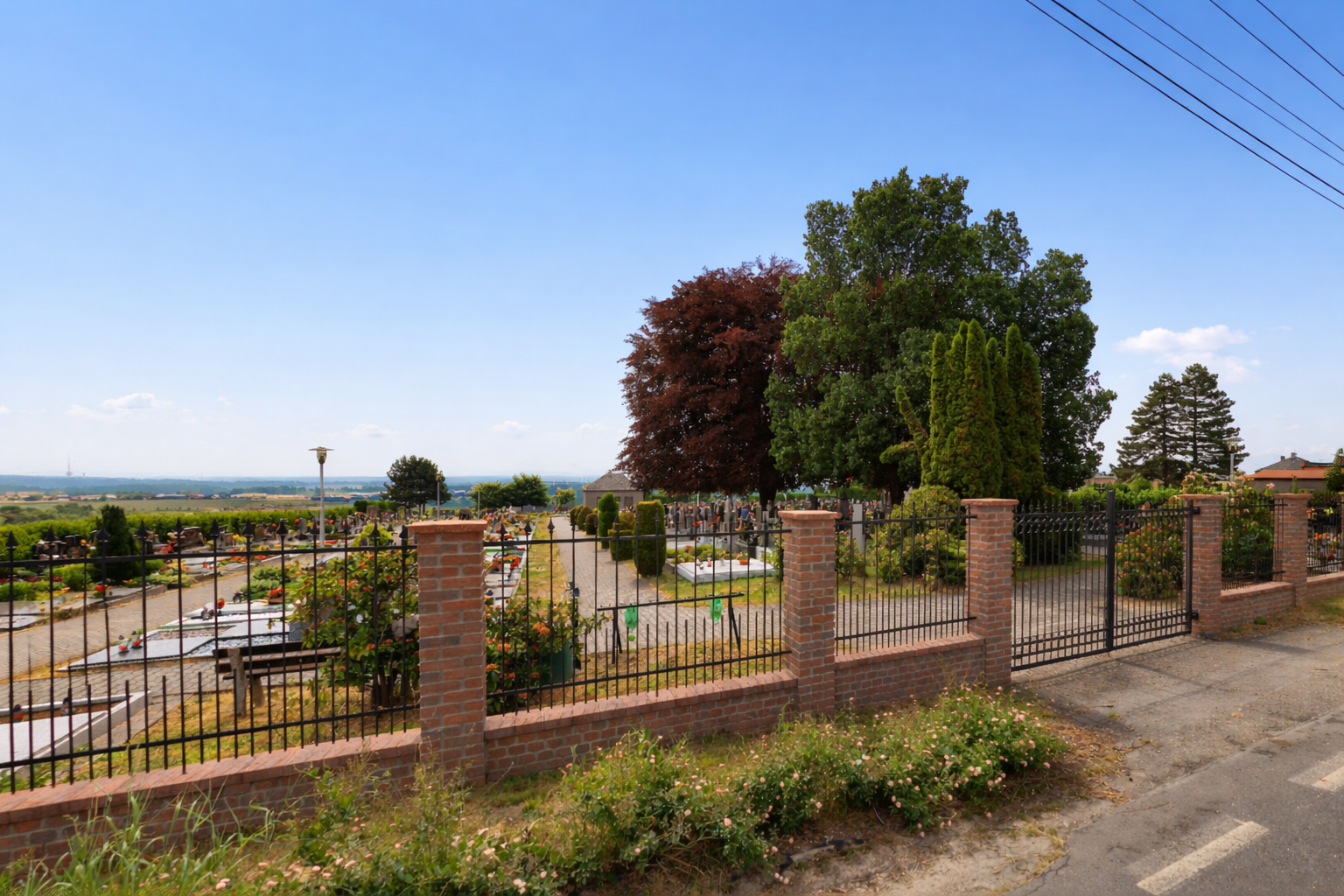 Ozelenění hřbitova