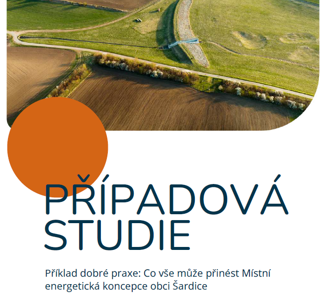 Místní energetická koncepce obce Šardice – případová studie