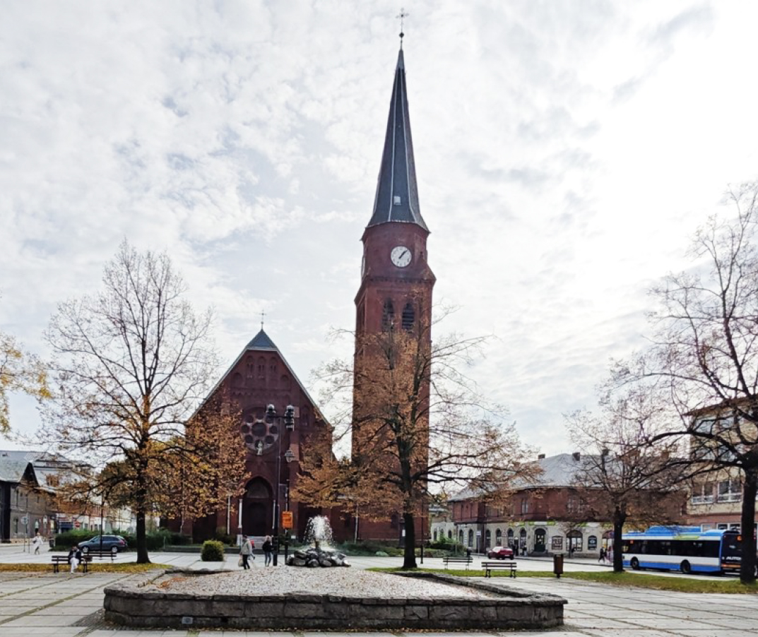 Fontána na Mírovém náměstí