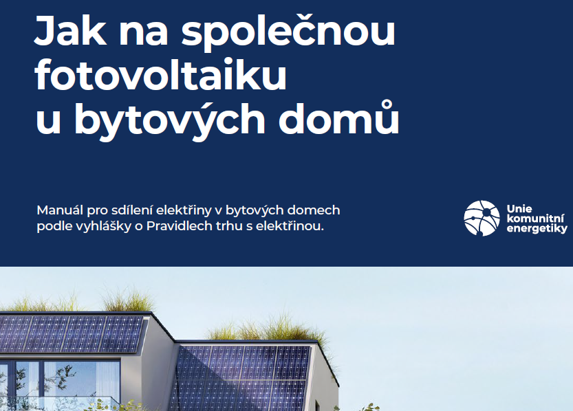 Jak na společnou fotovoltaiku u bytových domů