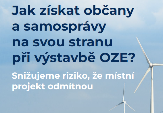 Jak získat občany a samosprávy na svou stranu při výstavbě OZE?