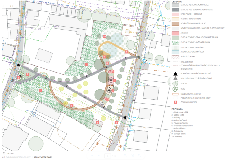 Park pod náměstím